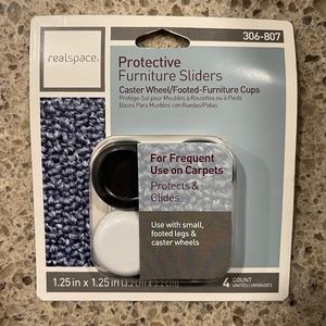 Protective Furniture Sliders; Pack of 4